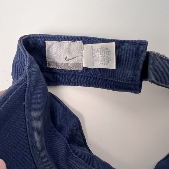 Nike Y2K Unisex Golf Visor Adjustable One Size Fits Blue - Picture 3 of 5